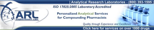 Personalized Services for Compounding Pharmacists from Analytical Research Laboratories