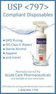 USP <797> Compliant Disposable from Acute Care Pharmaceuticals