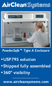 Airclean Systems Powdersafe Type A Enclosure