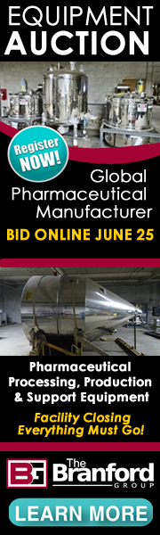 Pharmaceutical Equipment Auction - Bid Online June 25th