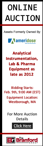Ameridose Online Auction - Bidding Starts Jan 9th