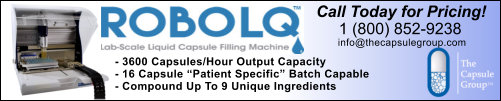 RoboLQ - Lab Scale Liquid Capsule Filling Machine - from The Capsule Group