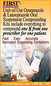 FIRST Omeprazole & Lansoprazole Oral Suspension Compounding Kits-everything to fill 1 Rx from 1 prescriber for 1 patient