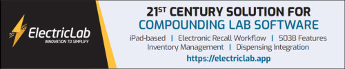 ElectricLab - 21st Century Solutions for Compounding Lab Software