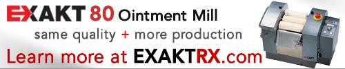 Exakt 80 Ointment Mill - Same Quality + More Production