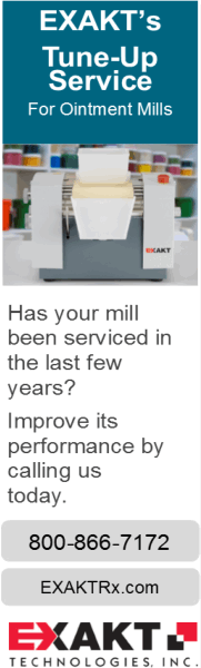 Exakt Tune-Up Service for Ointment Mills