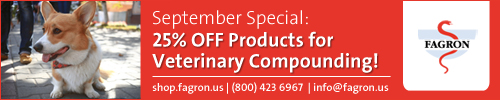 Fagron 25% Off Products for Veterinary Compounding