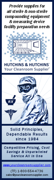 Serving Compounding Pharmacy Facilities with supplies for compounding equipment & facility preparation. Disinfectants, cleaners, garments, gloves, etc. www.yourcleanroomsupplier.com
