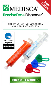 Medisca PreciseDose Dispenser - The only ISO tested syringe. Available at Medisca.