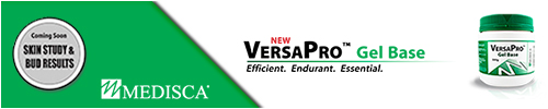 MEDISCA�s VersaPro Gel Base. Efficient. Endurant. Essential. Skin Study and BUD Results coming soon. http://www.medisca.com/en-us/Promotions/Home.aspx