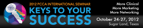 PCCA International Seminar - The Keys to Your Success! Oct 24-27, 2012, Sugar Land, TX