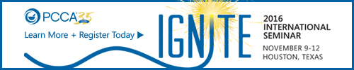 PCCA International Seminar 2016 - Nov 9-12, Houston, Texas