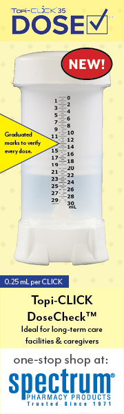 Topi-Click Dosecheck - Ideal for long-term care facilities and caregivers