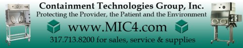 Containment Technologies - Protecting the Provider, the Patient, and the Environment. www.mic4.com