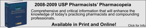 USP Pharmacists' Pharmacopeia