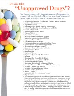 Unapproved Drugs List