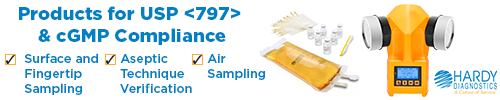 Products for USP <797> and cGMP Compliance - Hardy Diagnostics